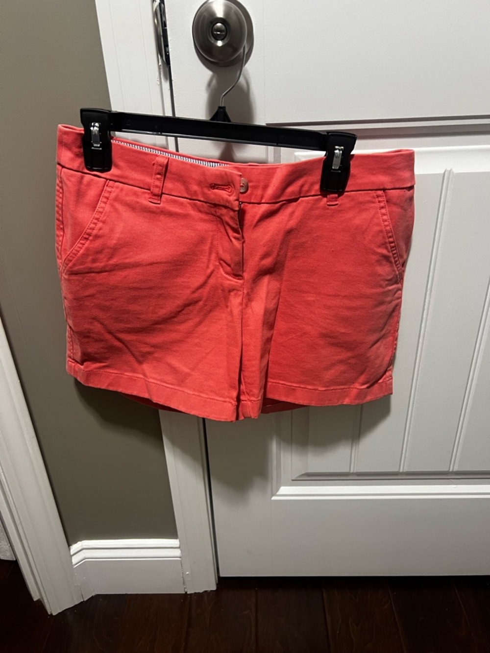 Southern Tide Coral Cotton Bermuda Shorts